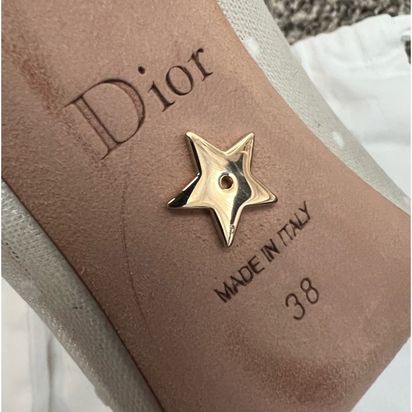 CHRISTIAN DIOR PUMPS white polka dot - Picture 5 of 7